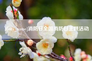 广东消防日全国消防日主题活动