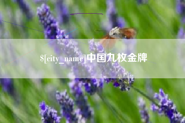 广东中国九枚金牌