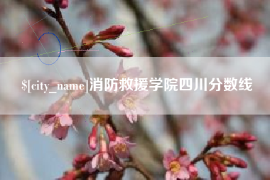 广东消防救援学院四川分数线