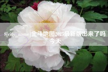 广东北斗地图2025最新版出来了吗今天