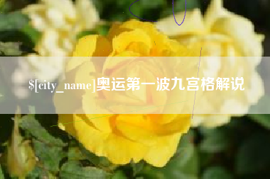 广东奥运第一波九宫格解说