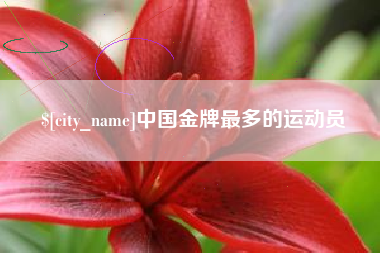 广东中国金牌最多的运动员