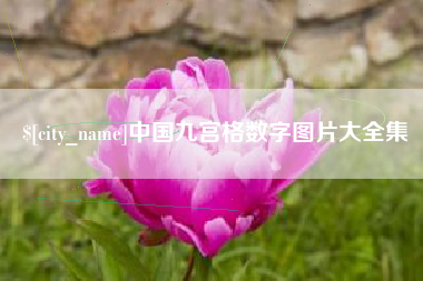 广东中国九宫格数字图片大全集