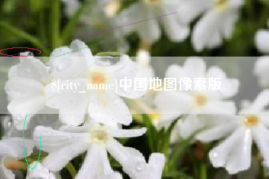 广东中国地图像素版