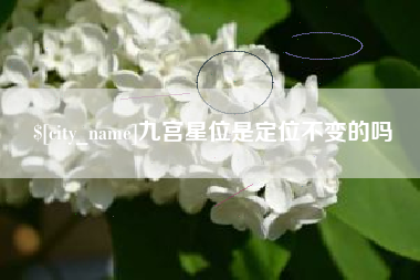 广东九宫星位是定位不变的吗