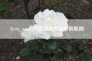广东中国消防救援学院航拍