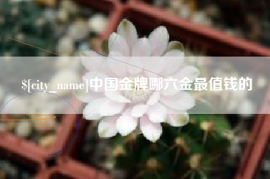 广东中国金牌哪六金最值钱的