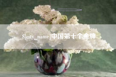 广东中国第十个金牌